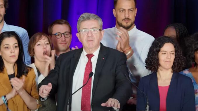 Conférence de presse de la France insoumise à Paris, le 9/06/2024 ©PurePolitique