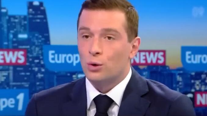 Jordan Bardella sur le plateau de CNews-Europe1, le 18/06/2024 ©CNews-Europe1