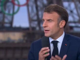 Emmanuel Macron, président de la République française, à Paris le 23/07/2024 ©FranceTélévisions