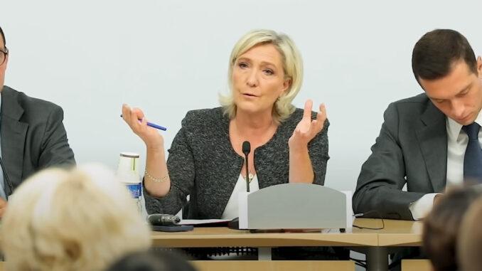 Conférence de presse du Rassemblement national à l'Assemblée nationale, le 14/09/2024 ©RassemblementNational