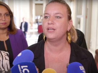 Mathilde Panot, présidente du groupe LFI à l'Assemblée nationale, le 17/09/2024 ©PurePolitique