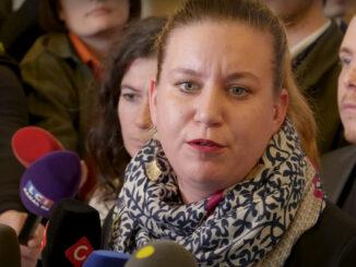 Mathilde Panot, députée LFI et présidente du groupe LFI à l'Assemblée nationale, le 2/12/2024 ©PurePolitique