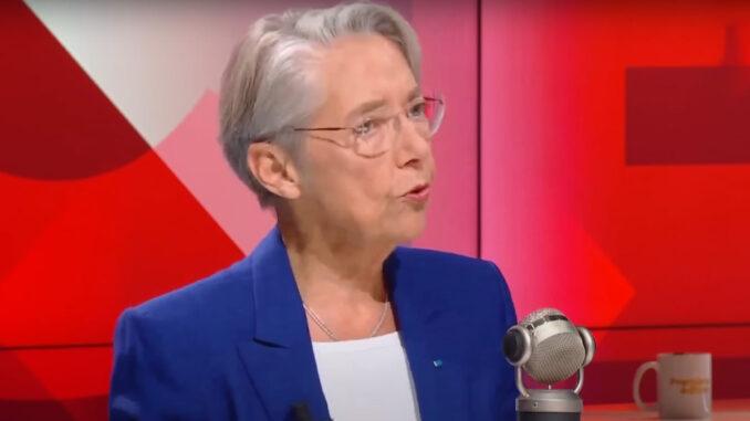 Élisabeth Borne, députée EPR et ancienne Première ministre, le 30/09/2024 ©RMC