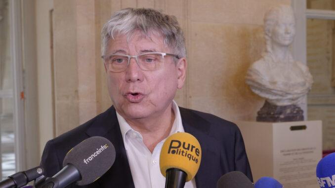 Éric Coquerel, député LFI et président de la Commission des finances de l'Assemblée nationale, le 28/01/2025 ©PurePolitique