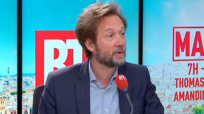 Boris Vallaud, député Socialistes et apparentés et président du groupe Socialistes et apparentés à l'Assemblée nationale, le 05/05/2025 ©RTL