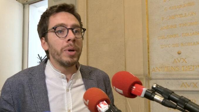 Hadrien Clouet, député "La France insoumise", le 24/06/2025 ©PurePolitique