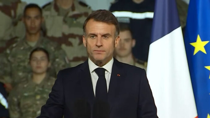 Emmanuel Macron, président de la République, le 21/12/2025 ©Élysée