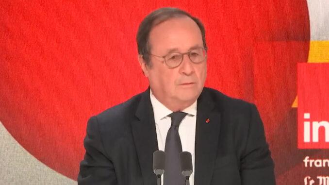 François Hollande, député "Socialistes et apparentés" et ancien président de la République, le 11/01/2026 ©FranceInter