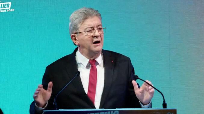 Jean-Luc Mélenchon, chef de file de "La France insoumise", le 15/02/2026 ©Franceinsoumise