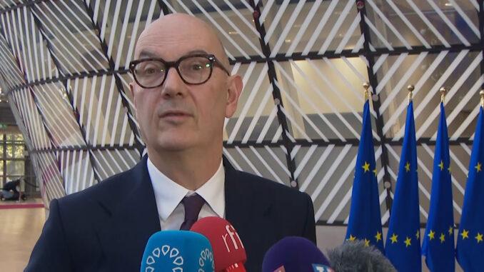 Roland Lescure, ministre de l'Économie et des Finances, le 09/03/2026 ©EuropeanCouncil