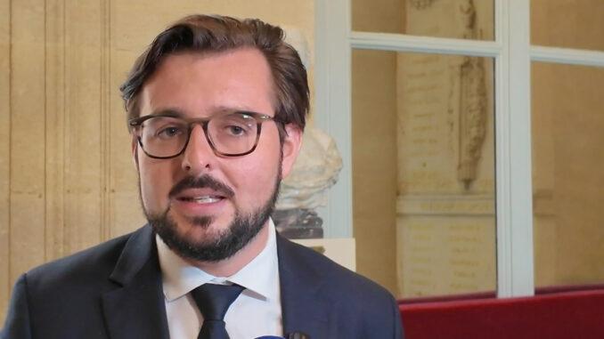 Philippe Brun, député "Socialistes et apparentés" et rapporteur de la mission flash sur la gestion de la crise des carburants, le 15/07/2026 ©PurePolitique